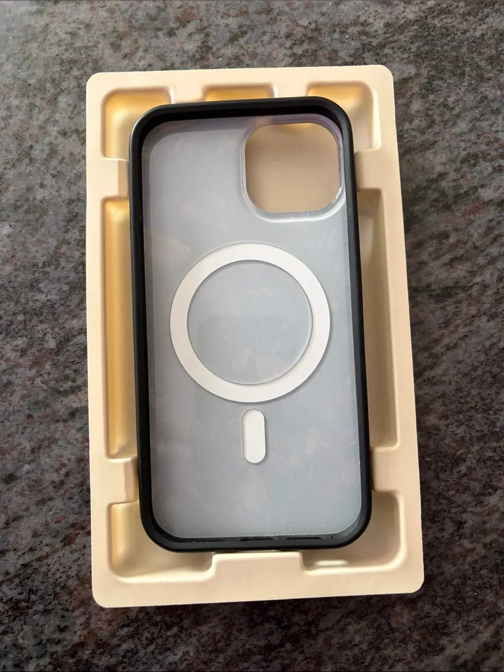 Sonix Black Gray Gold Galaxy Tortoise MagSafe Phone Case - iPhone 14/13